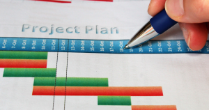 image of a project plan
