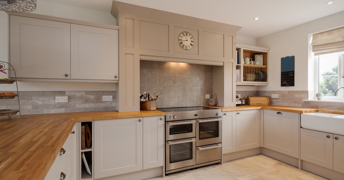 custom designed new kitchen