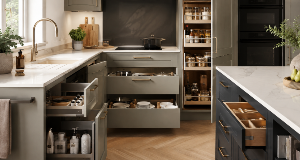 bespoke kitchen storage solutions